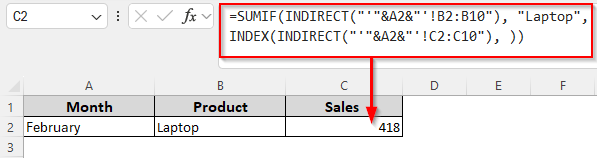 Extract Totals Using Values Across Sheets