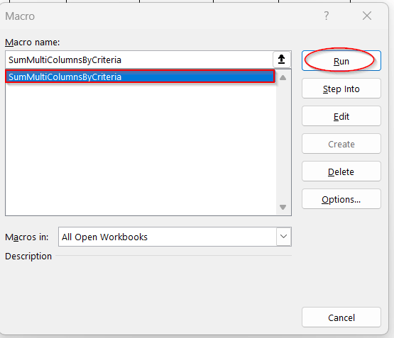 Creating a VBA Function for Multi-Column SUMIFS