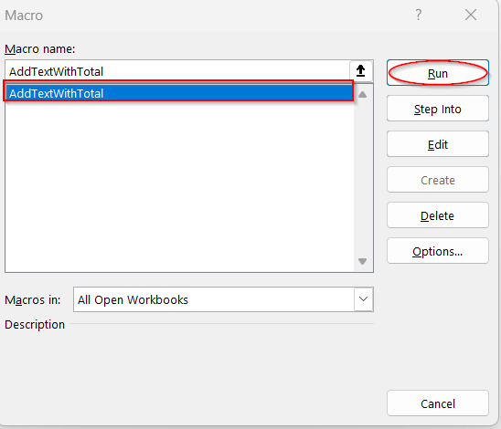 Create a VBA Macro for Text & Formula Output In Excel