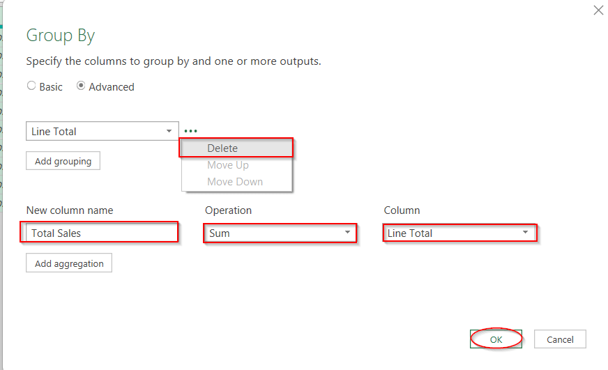 Add Texts and Formula Results Using Power Query