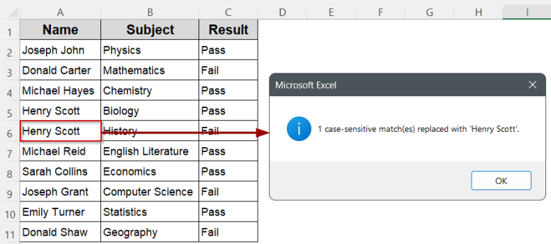 How to Find Exact Matches Using Excel VBA (6 Examples) - Excel Insider
