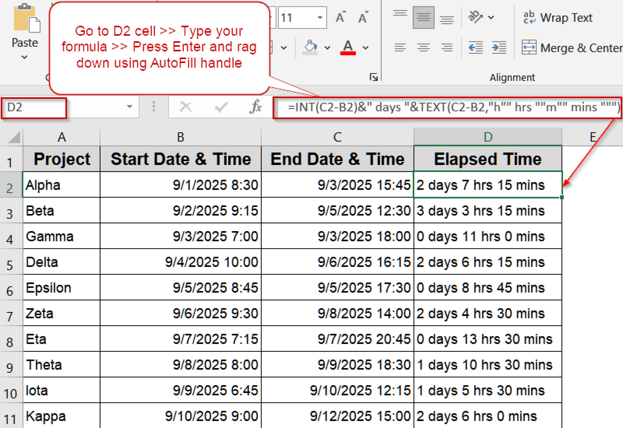 How To Subtract Date And Time In Excel 6 Examples Excel Insider How To Subtract Date And Time In Excel 6 Examples Excel Insider