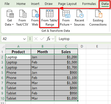 Using Power Query to Transpose Multiple Rows in Groups to Columns