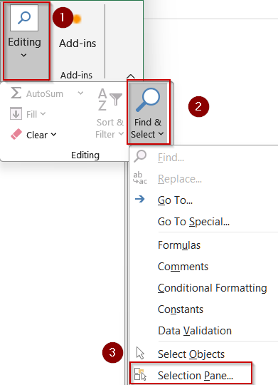 Make Use of Go To Special Feature to Delete Text Boxes at Once