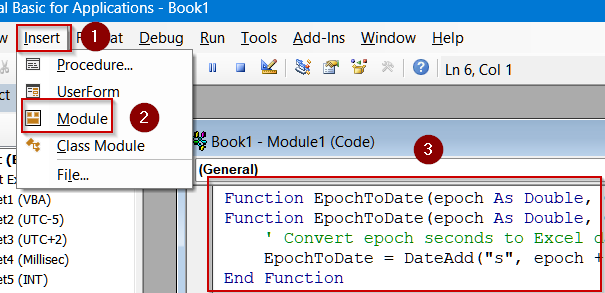 Creating a Reusable VBA UDF to Convert Epoch Values