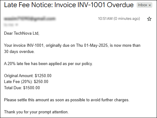 Sending Emails Based on Condition