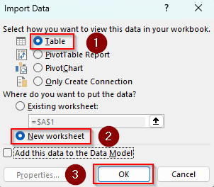 Transform Excel Data to Table Using Power Query