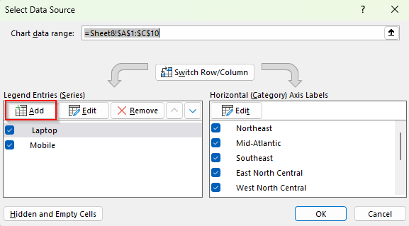 Adding a New Variable to an Existing Bar Graph