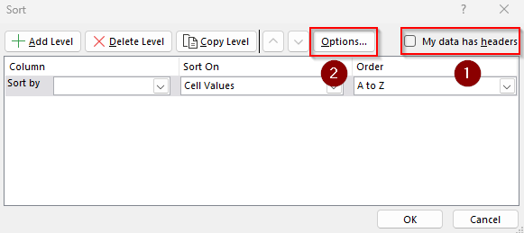 Rotate Table Structure at a 90° Counterclockwise Angle