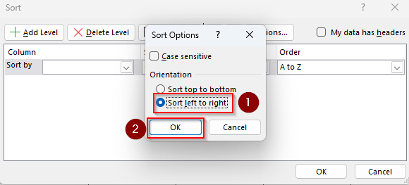 Rotate Table Structure at a 90° Counterclockwise Angle