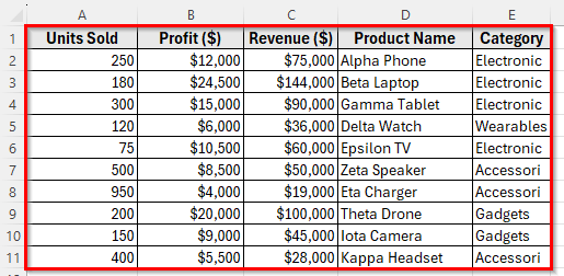 Sort Rows by Columns Left to Right Using a Custom Sorting Method