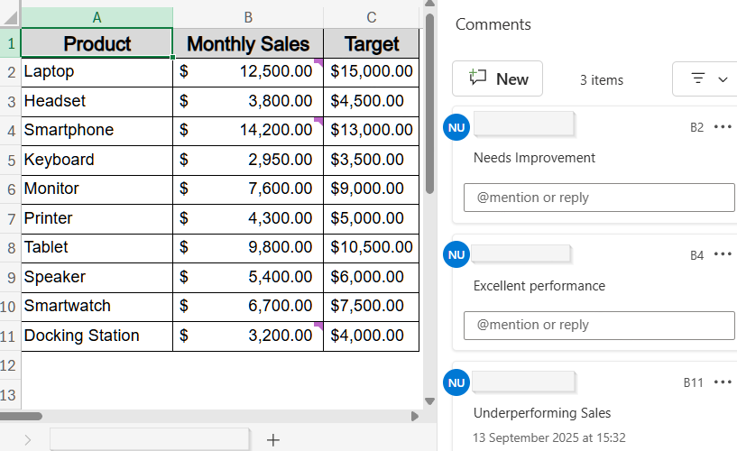 Convert Comments to Notes Manually Using Copy-Paste Option