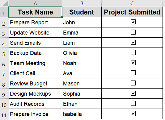 Change Checkbox Fill Color Directly