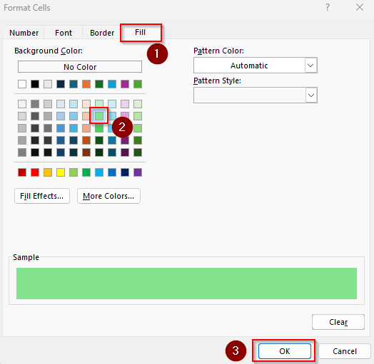 Using Conditional Formatting to Change Table Colors Based on Values