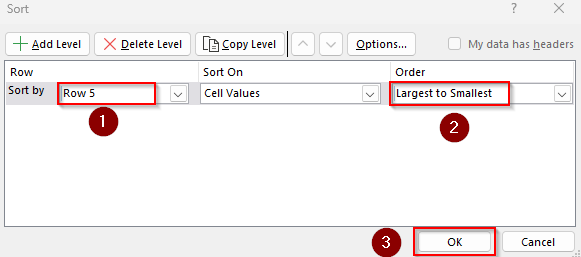 Rotate Table Structure at a 90° Counterclockwise Angle