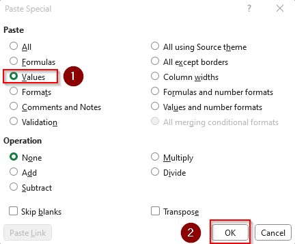 Rearrange Table Structure at a 180° Angle Using a Formula