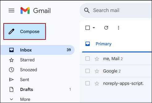 Mail Merge in Google Sheets