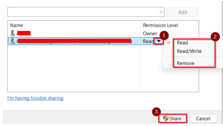Set Permissions for Shared Excel Files in OneDrive