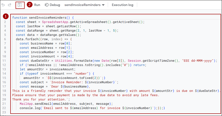 Sending Emails Automatically from Google Sheets