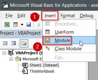 Insert a Form Control Button to Open Assign Macro Popup