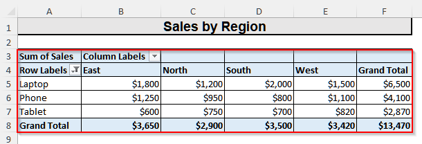 Auto-Refreshing Pivot Table on File Open