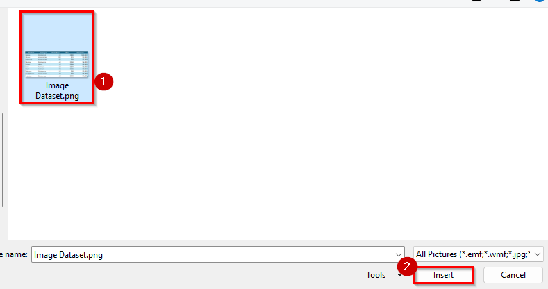 Convert Image to Table Using Excel’s Built-In Feature