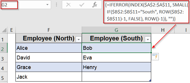 Extract and Filter Data from Multiple Columns into a New Table
