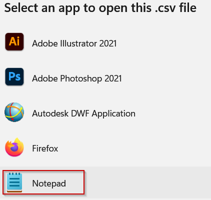 Use Notepad to Apply UTF-8 Encoding