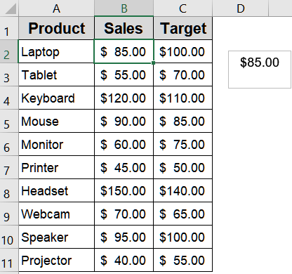 Use the Insert Tab to Link a Text Box Directly to a Cell