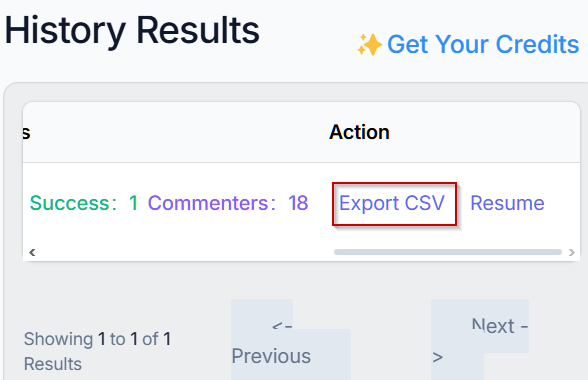 Use an Online Export Tool to Download Instagram Comments