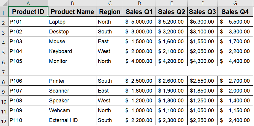Adding Multiple Non-Adjacent Print Areas
