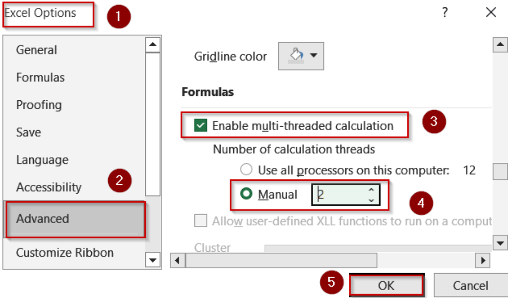 How to Stop Calculating Threads in Excel (4 Simple Ways) - Excel Insider