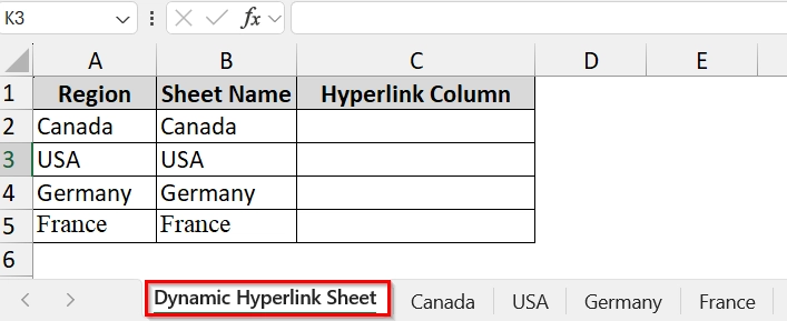 Using Hyperlink & CONCATENATE Function to Create a Dynamic Hyperlink in Excel