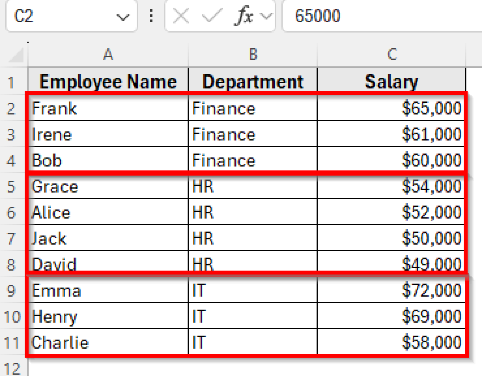 How to Do Advanced Sorting in Excel (4 Different Examples) - Excel Insider