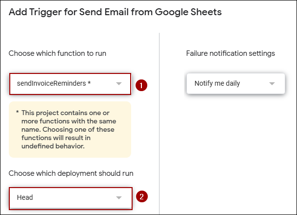 Sending Emails Automatically from Google Sheets
