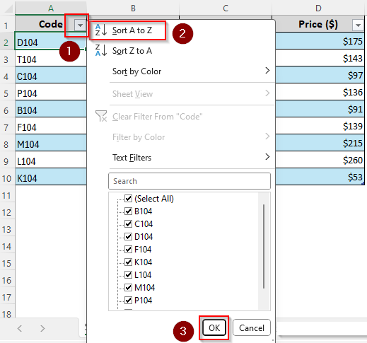 Converting Existing Data into a Table Using the Insert Tab