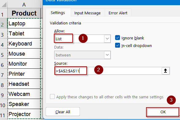 Create a Drop-Down Driven Dynamic Text Box Using Formulas