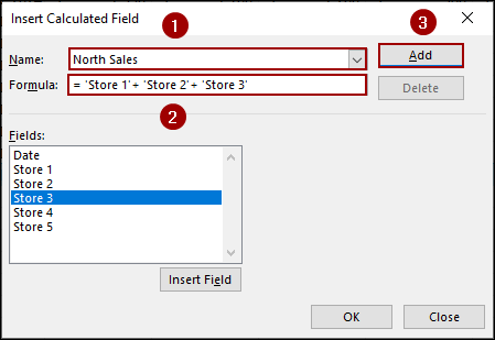 Using Calculated Field to Group Columns in Pivot Table
