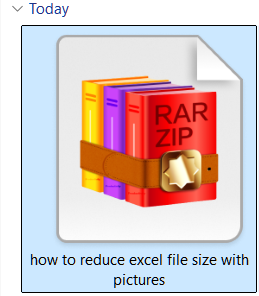 Use Zip Compression for Sharing