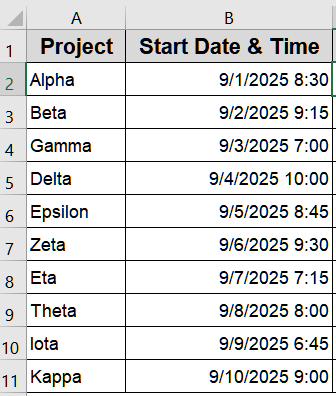 Calculating Elapsed Time Up to the Current Moment Using NOW or TODAY Function