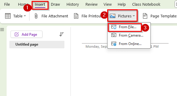 Using Microsoft OneNote OCR and Copying to Excel