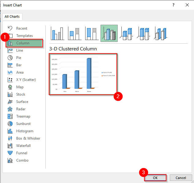 Making a Pivot Chart from a Pivot Table