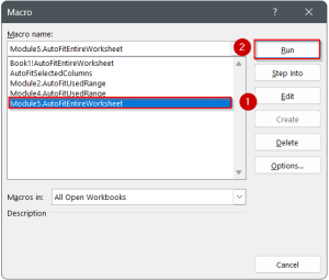How to Autofit Column Width with Excel VBA (5 Examples) - Excel Insider
