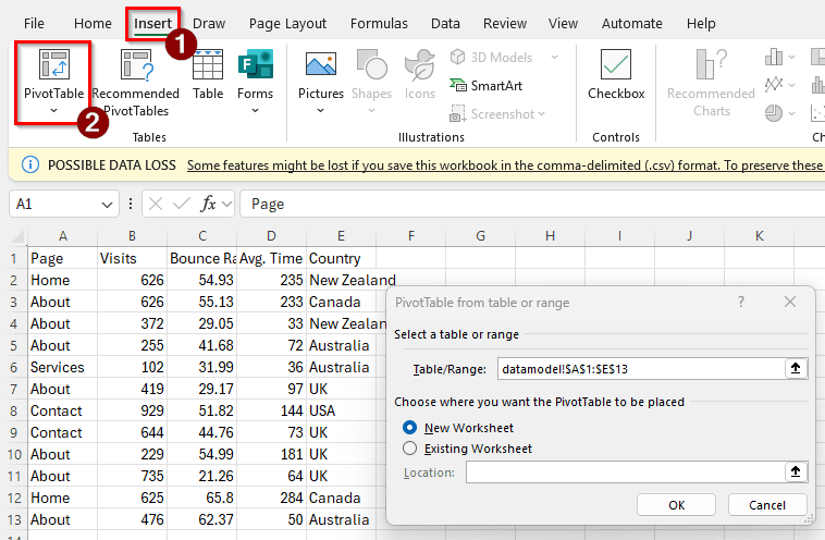 Workbook Saved as the Wrong Format