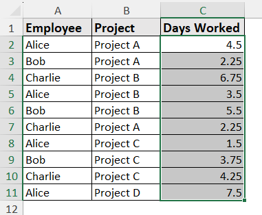 Formatting Cells to Display Hours