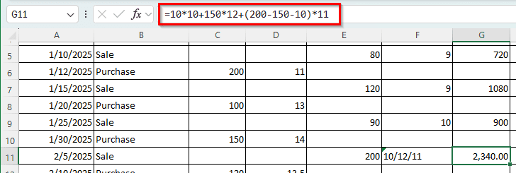 Using the FIFO Method to Calculate the Cost of Goods Sold