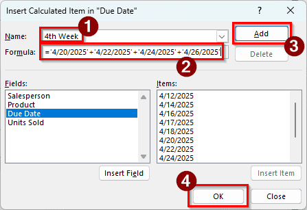 Steps for Creating a Calculated Field Based on Column Values