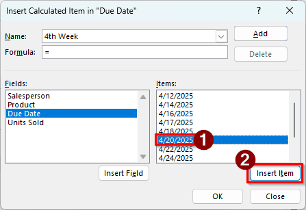 Steps for Creating a Calculated Field Based on Column Values