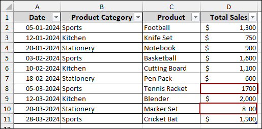 Having Text Strings in Numeric Column Resulting Grouping Error