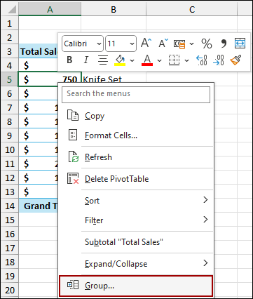 Having Text Strings in Numeric Column Resulting Grouping Error